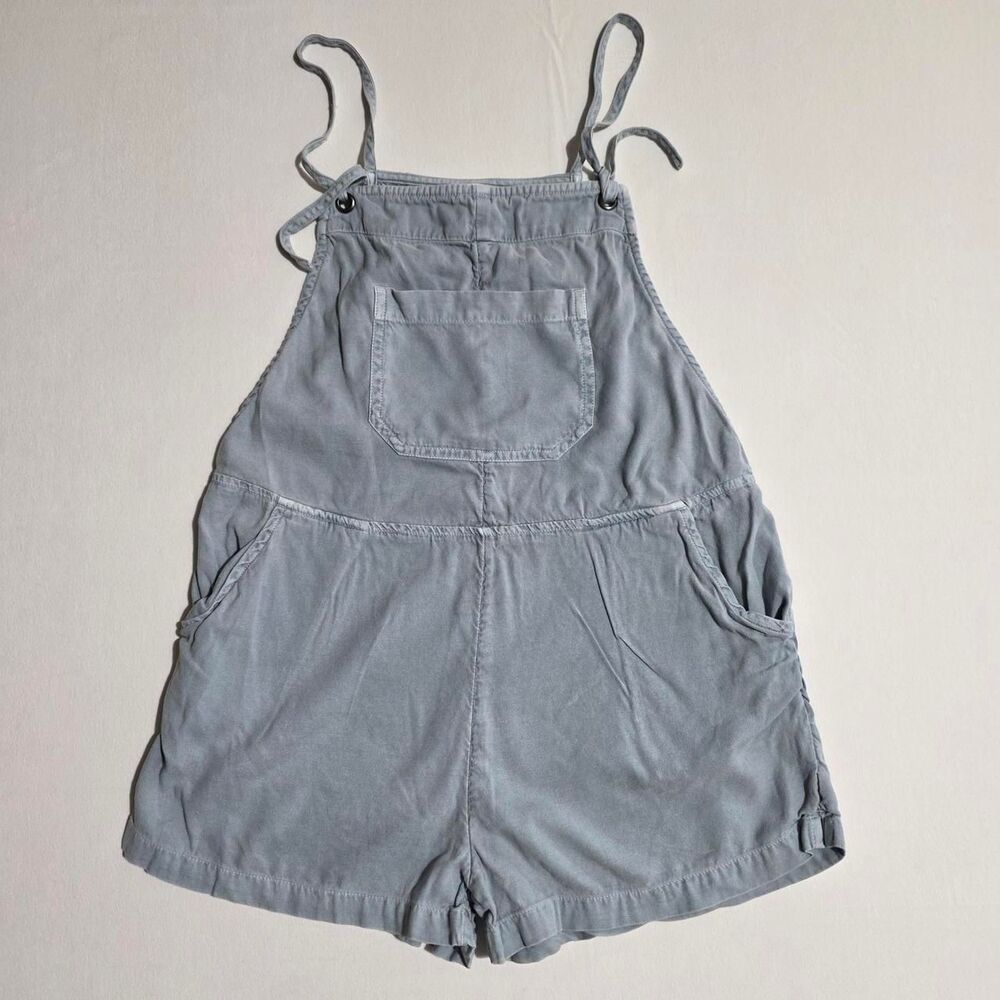 Billabong Wild Pursuit Short Overalls Romper in a dusk blue wash Size Small
